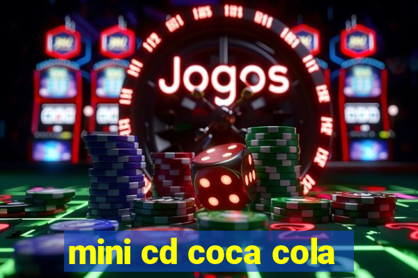 mini cd coca cola